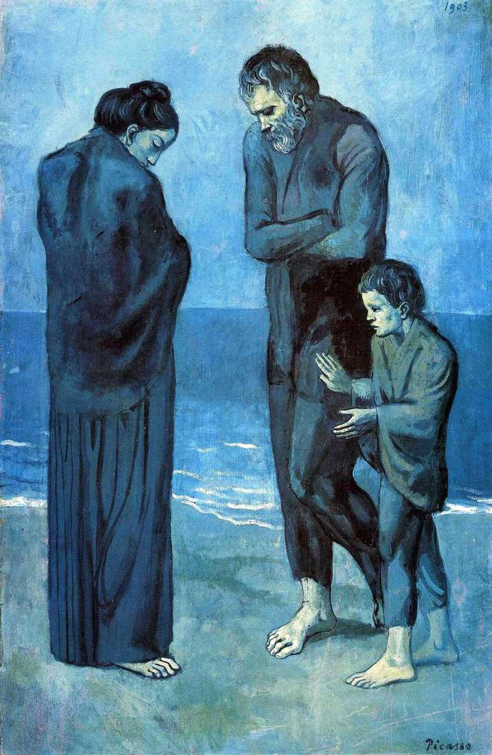 Tragedy by Pablo Picasso