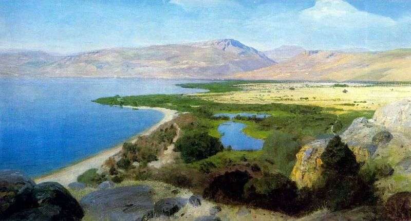 Lake Genisaret by Vasily Polenov