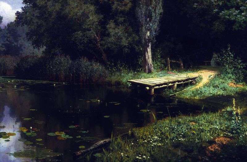 Overgrown Pond by Vasily Polenov