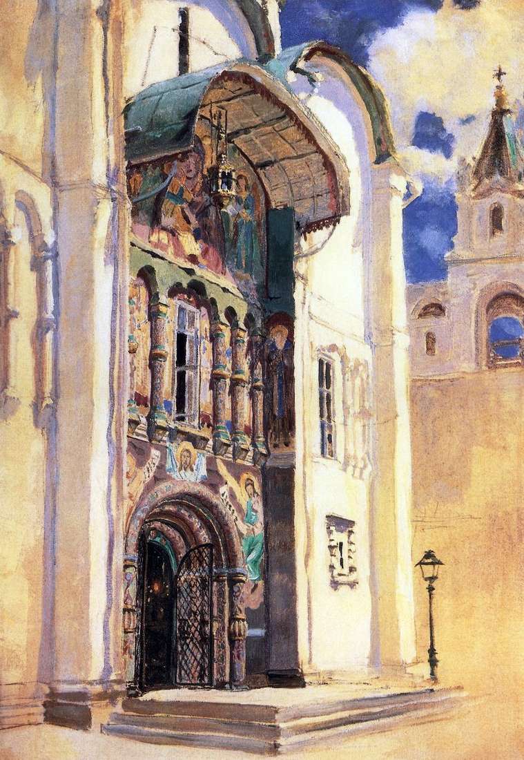 Assumption Cathedral. South Gate by Vasily Polenov