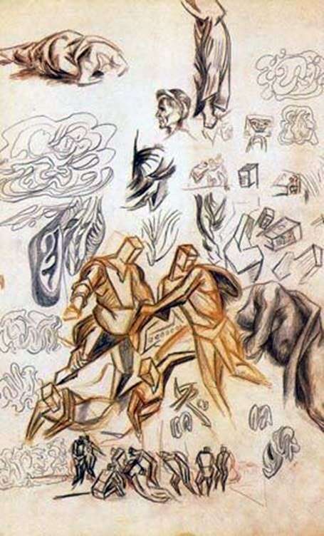 Sketches by Jackson Pollock