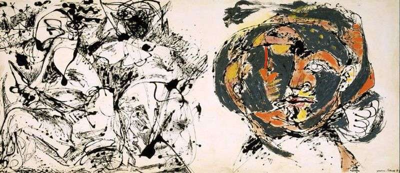 Portrait and Sleep by Jackson Pollock