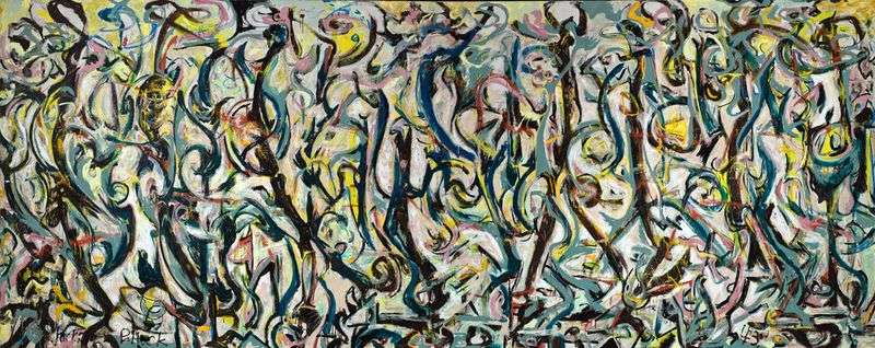 Mural by Jackson Pollock