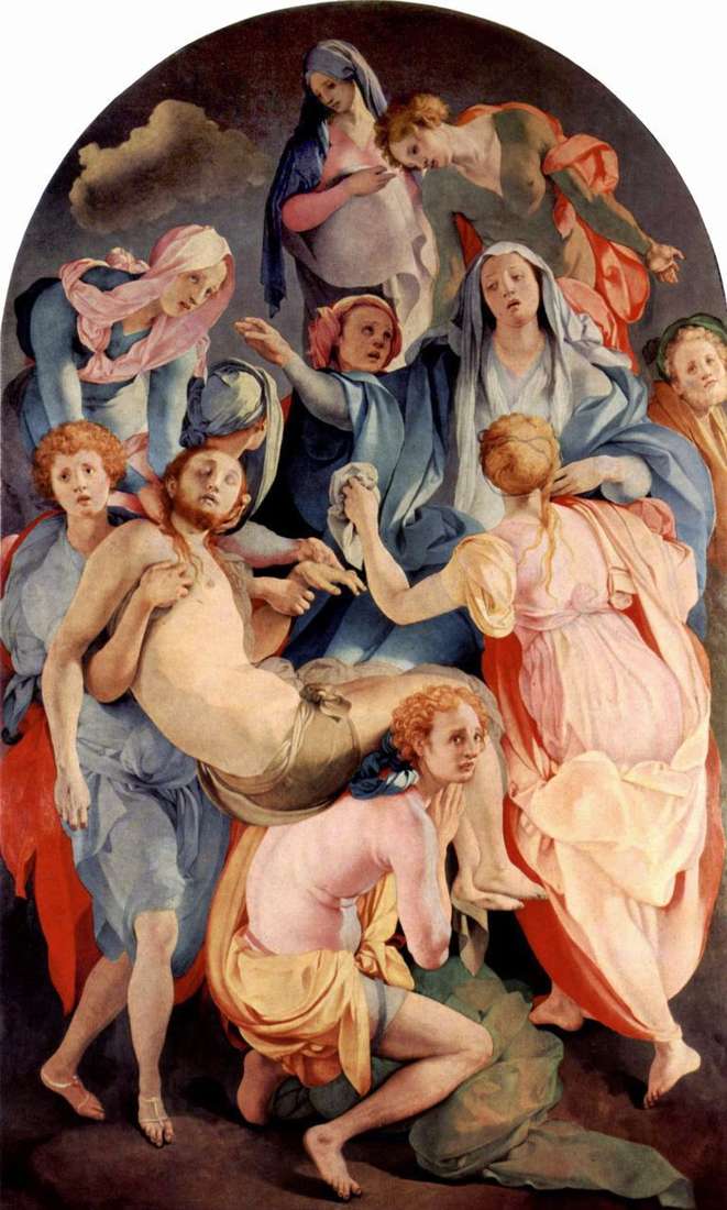 Descent from the Cross by Jacopo Pontormo