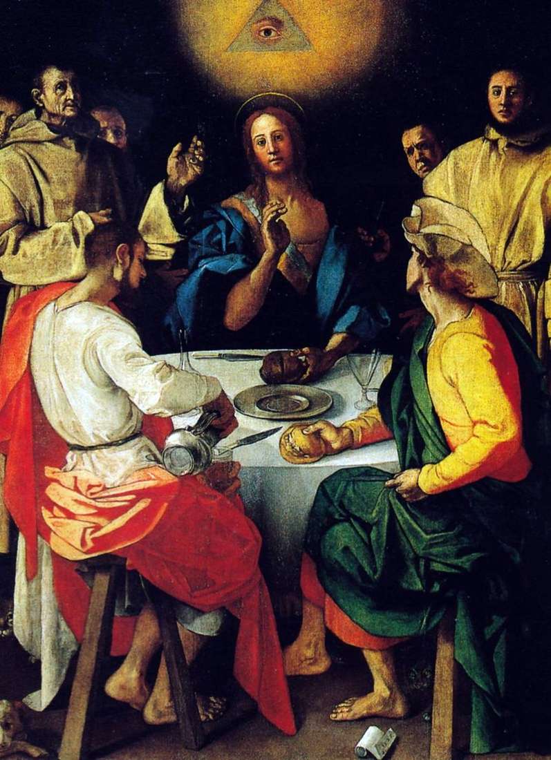 Dinner at Emmaus by Pontormo