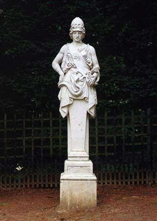 Minerva by Nicolas Poussin