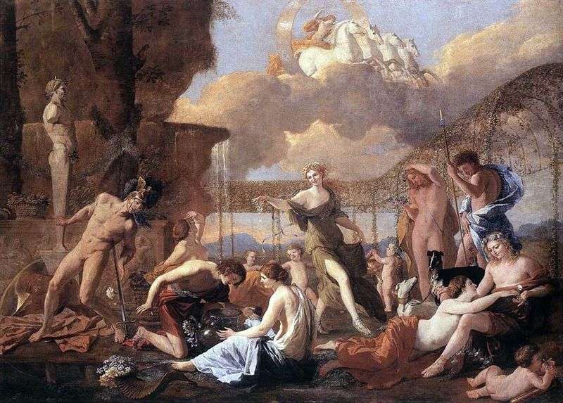 The Kingdom of Flora by Nicolas Poussin
