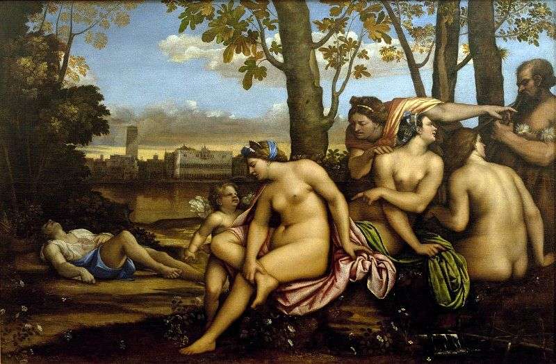 Death of Adonis by Sebastiano del Piombo