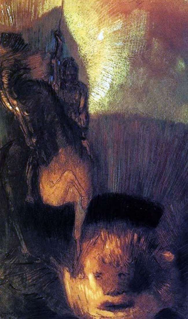 Saint George by Odilon Redon