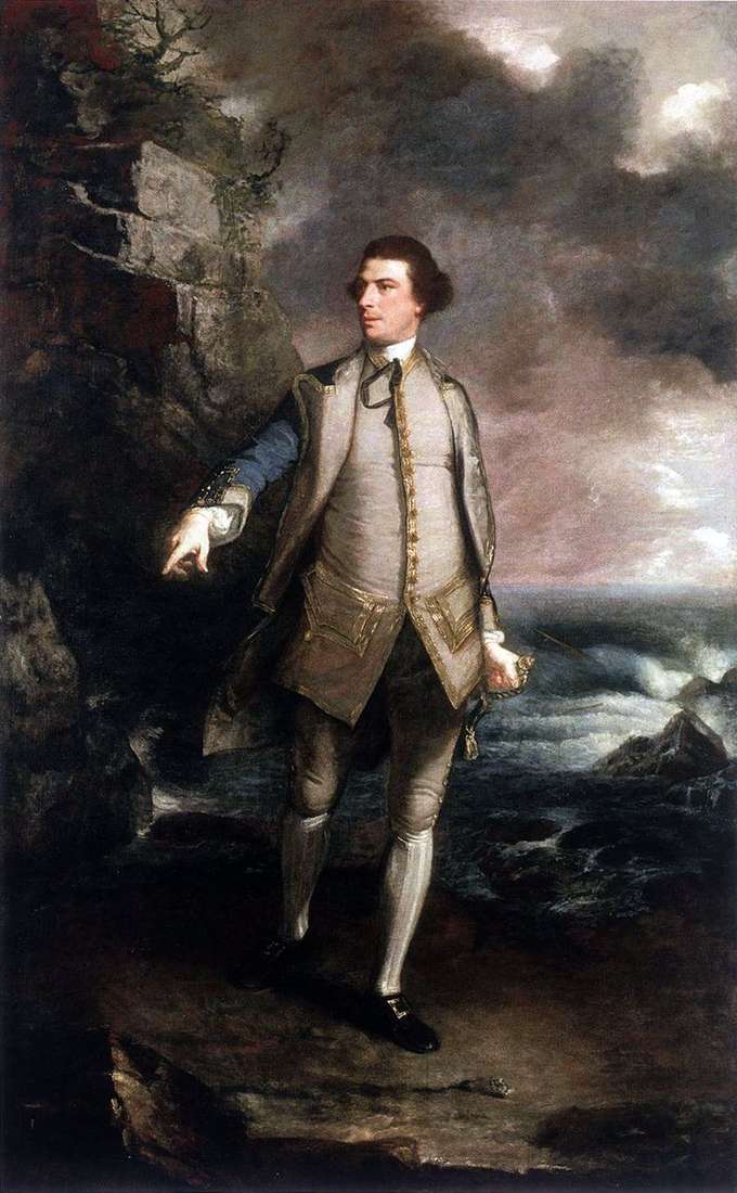 Portrait of Commodore Keppela by Joshua Reynolds