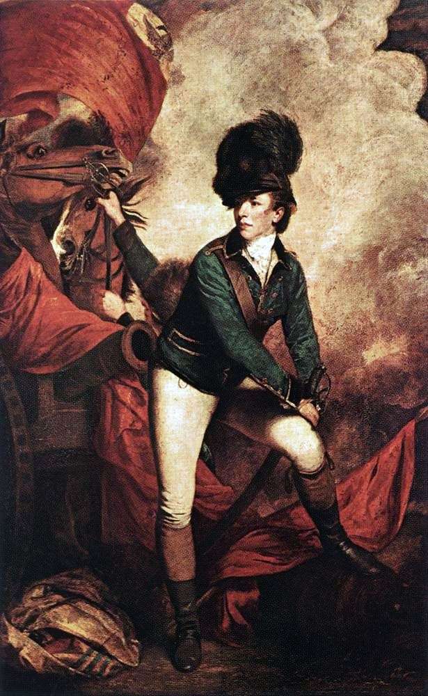 Portrait of Colonel Tarleton by Joshua Reynolds