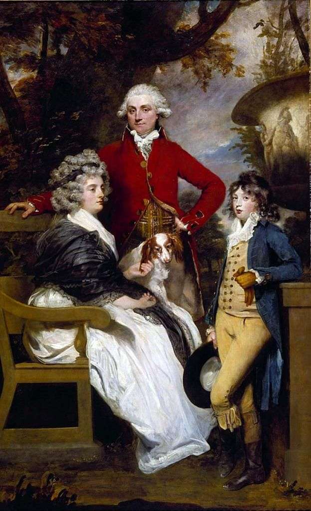 The Breddil Family by Joshua Reynolds