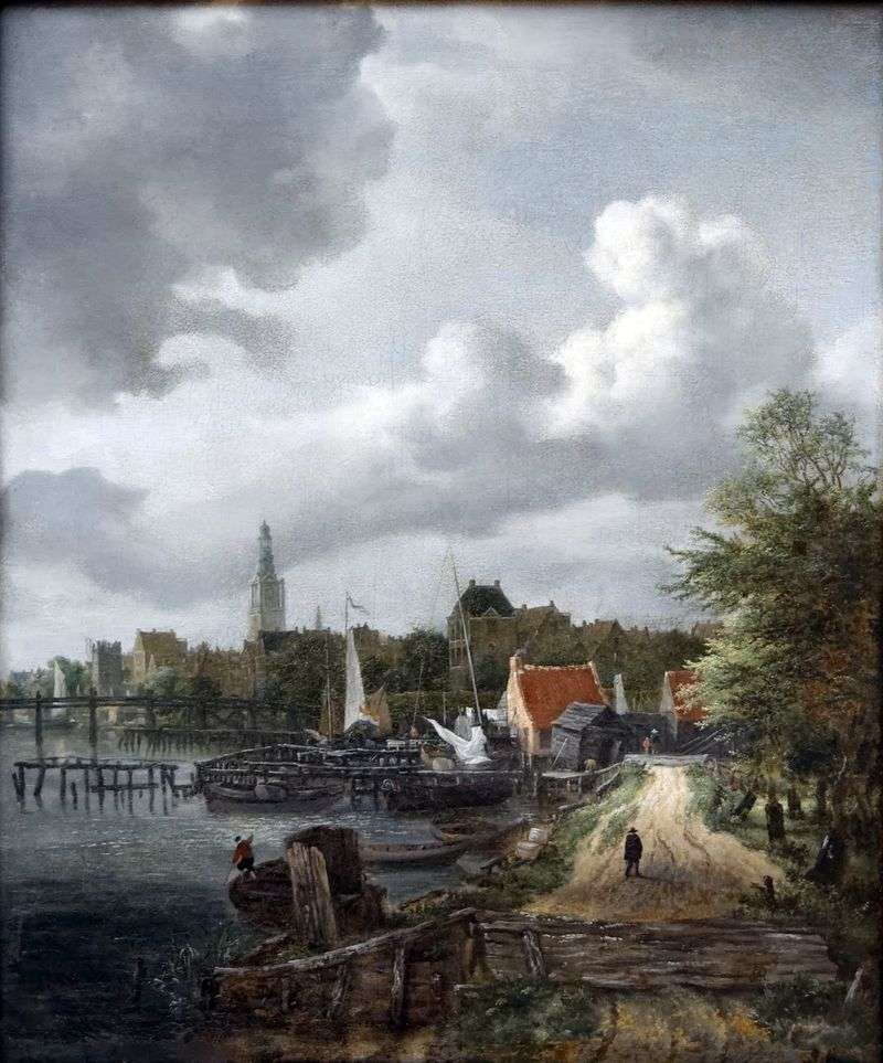 View of Amsterdam by Jacob van Ruisdal