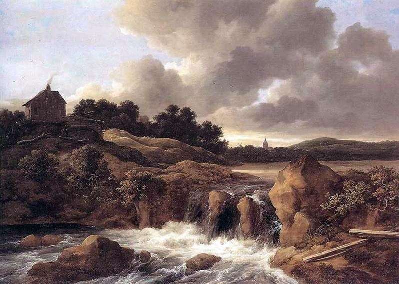 Waterfalls by Jacob van Ruisdal