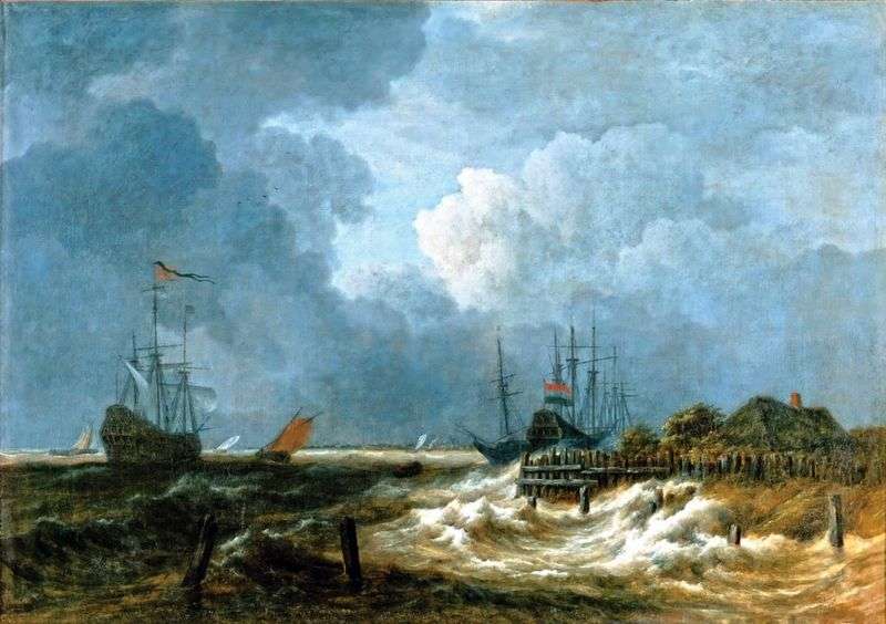 Marine by Jacob van Ruysdael