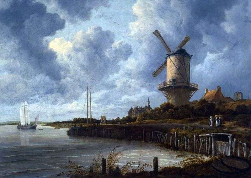 Wake Mill by Jacob van Ruisdal