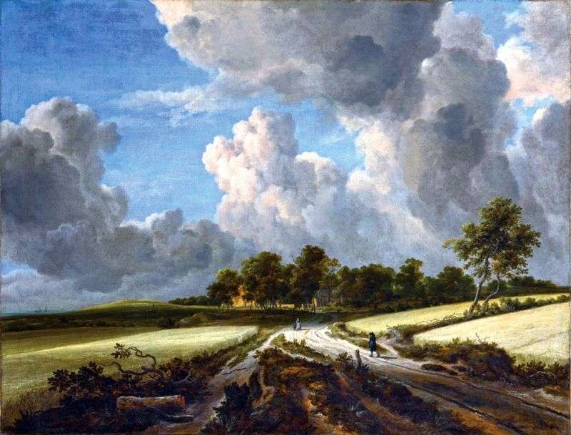 Grain Field by Jacob van Ruisdal