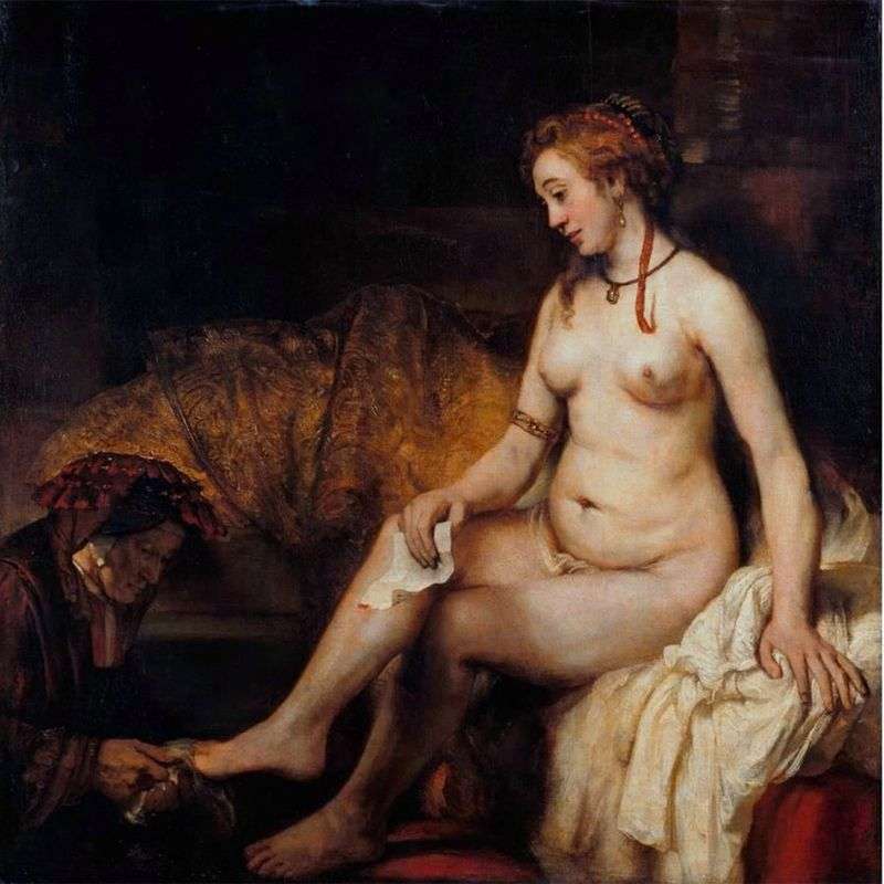 Bathsheba by Rembrandt Harmens Van Rhine