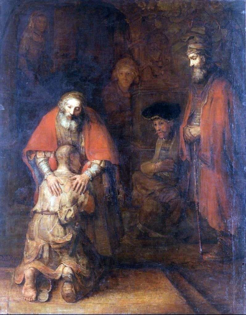 Return of the Prodigal Son by Rembrandt Harmens Van Rhine