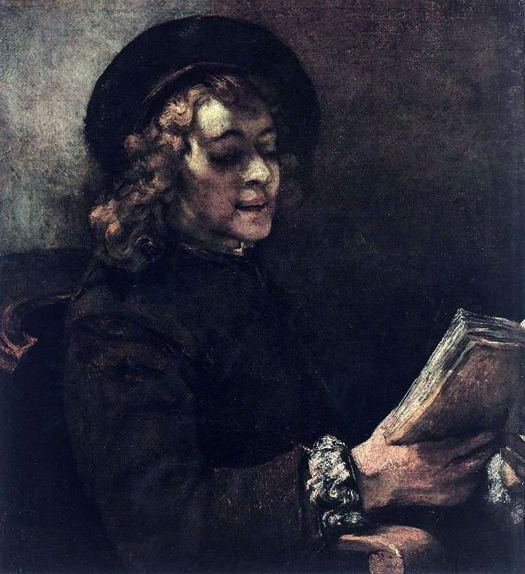 Titus Reader by Rembrandt Harmens Van Rhine