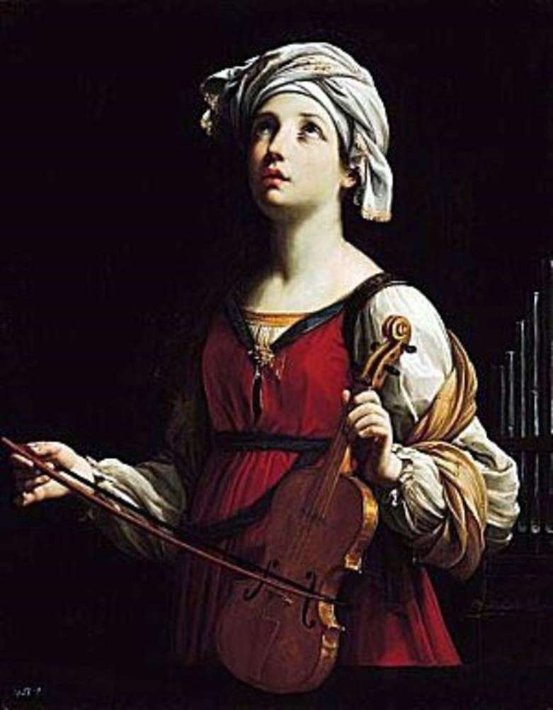 Saint Cecilia by Guido Reni