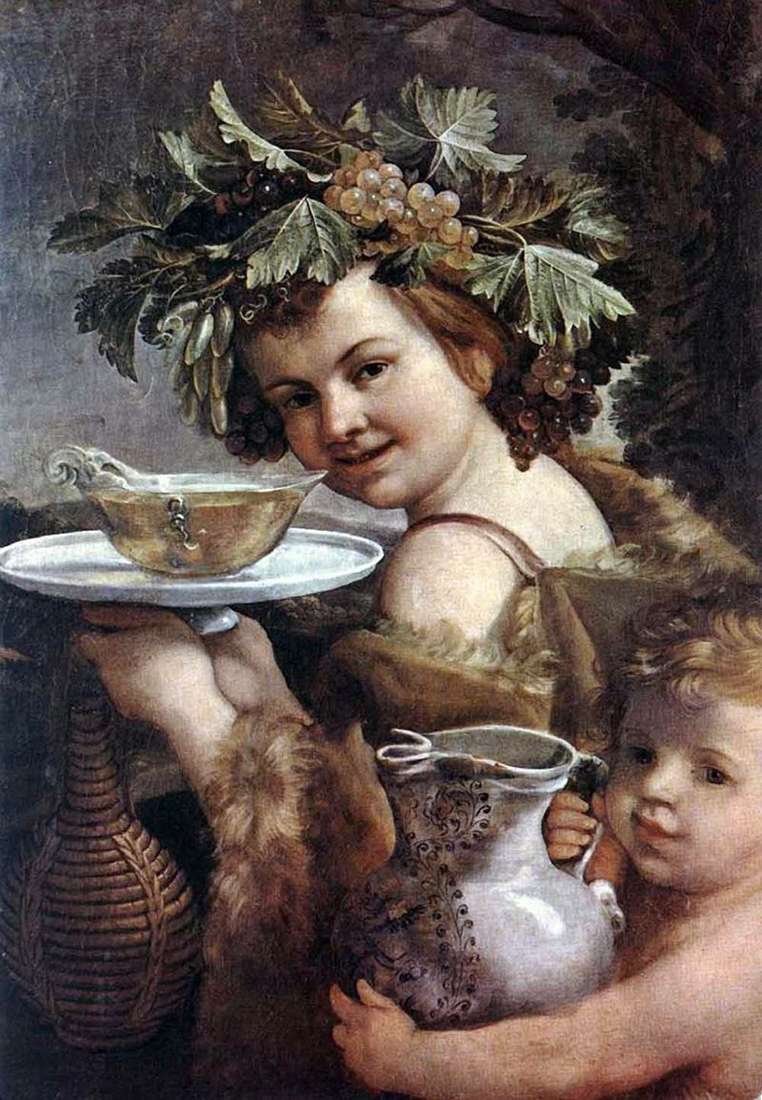 Junior Bacchus by Guido Reni