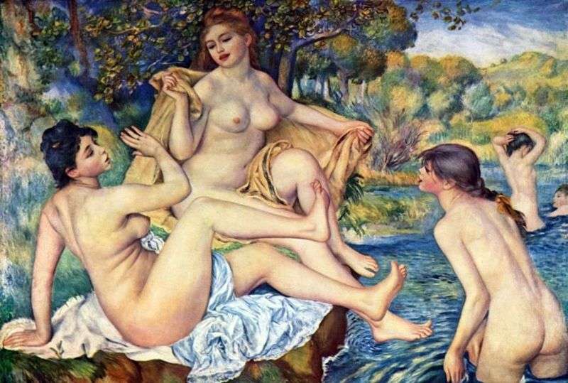Great Bathers by Pierre Auguste Renoir