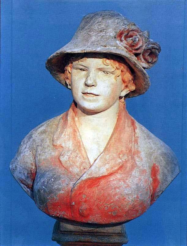 Bust of Renoirs wife Alina by Pierre Auguste Renoir