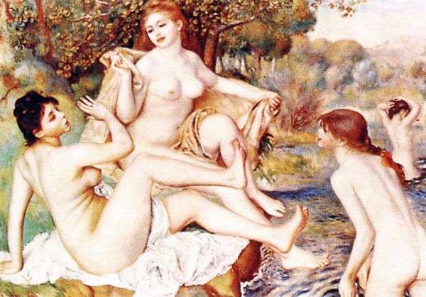 Bathers by Pierre Auguste Renoir