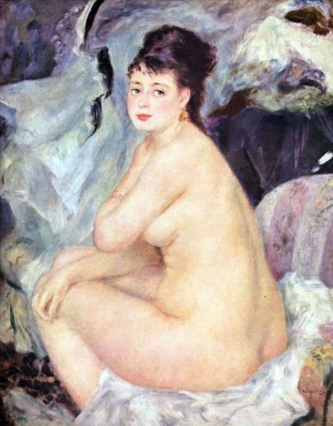 Nude by Pierre Auguste Renoir