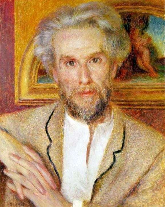 Portrait of Victor Choquet by Pierre Auguste Renoir
