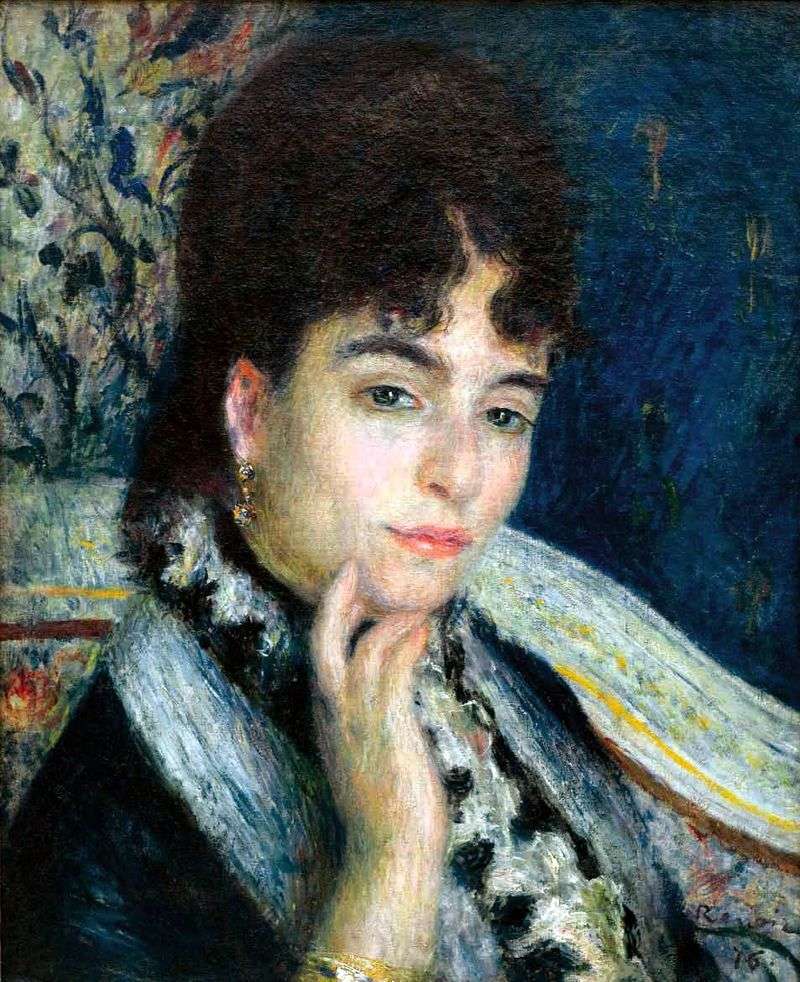 Portrait of Madame Alphonse Dade by Pierre Auguste Renoir