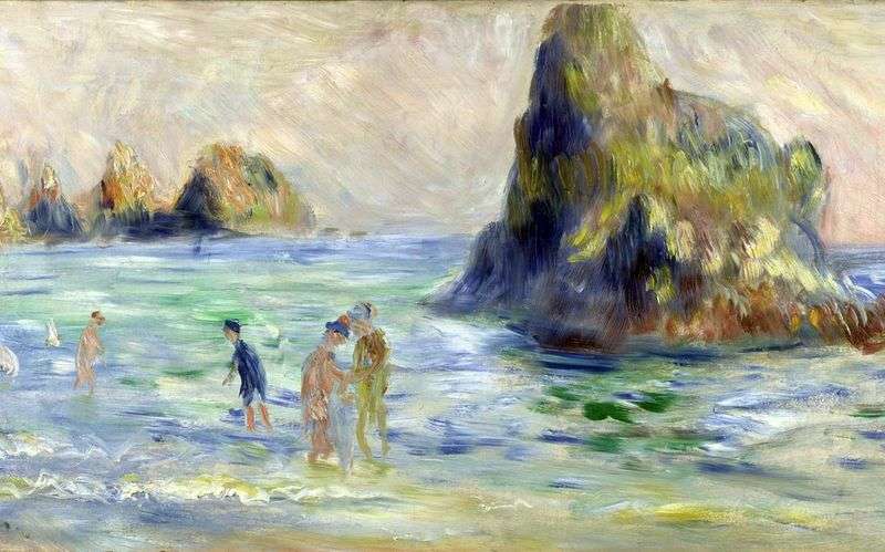 Etudes oil by Pierre Auguste Renoir