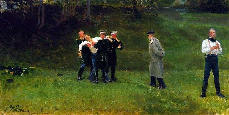 Duel by Ilya Repin