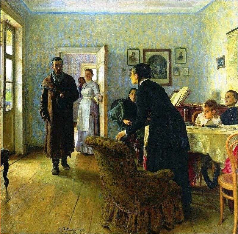 Did not wait by Ilya Repin