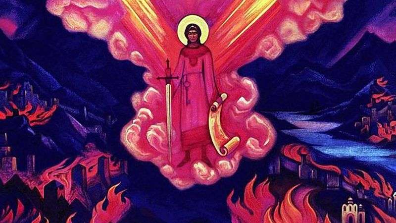 Angel last by Nicholas Roerich