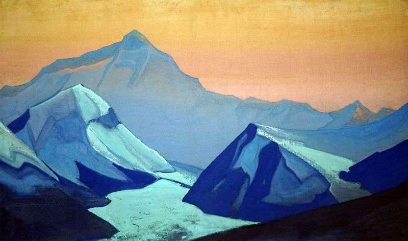 Himalayas Everest by Nicholas Roerich