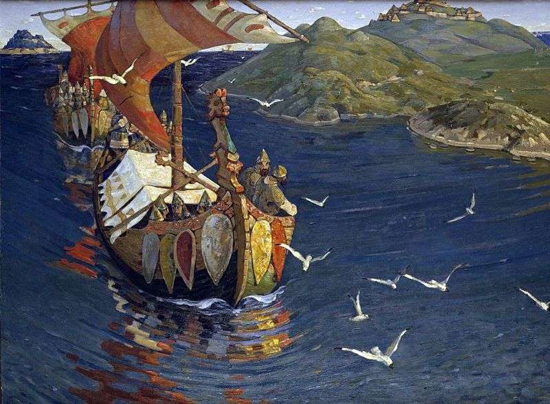 Overseas guests by Nicholas Roerich