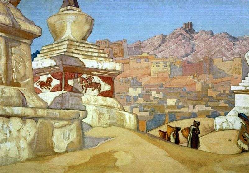 Red Horseman by Nicholas Roerich