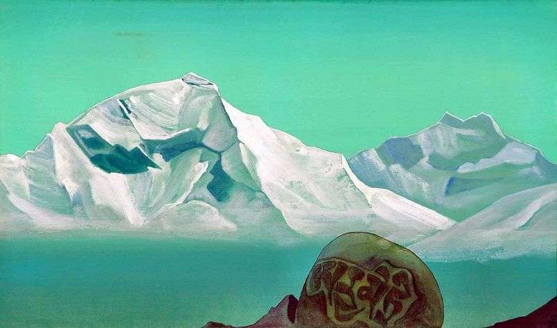 The road to Kailash by Nicholas Roerich