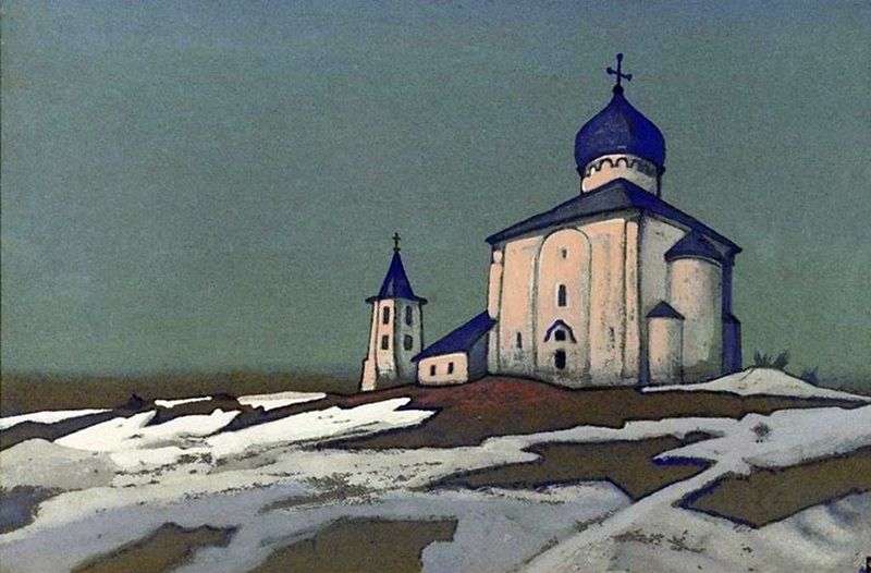 Savior Nereditsa by Nikolai Roerich