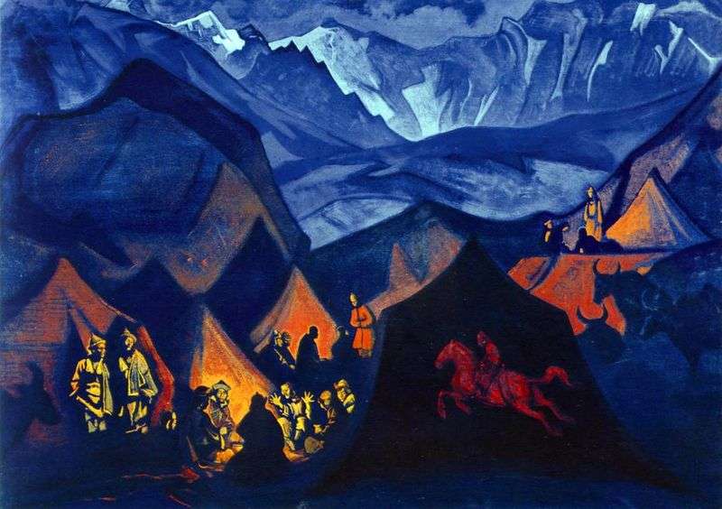 Whispers of the Desert by Nicholas Roerich