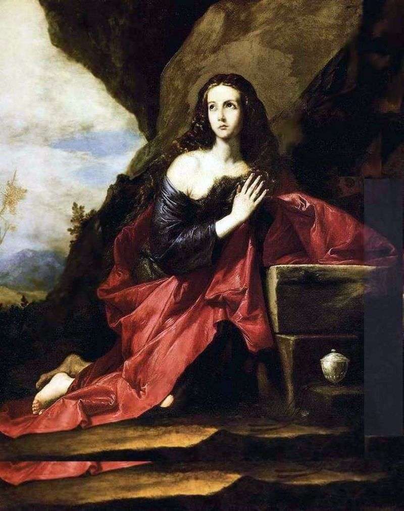 Penitent Mary Magdalen by Jusepe de Ribera