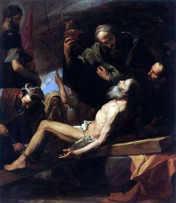 The Martyrdom of the Apostle Andrew by Jusepe de Ribera