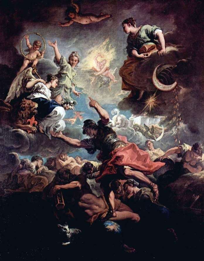 Allegory of Tuscany by Sebastiano Ricci