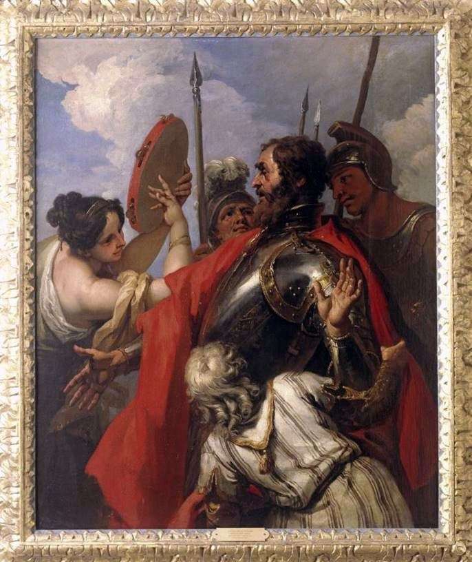 Jephthah and His Daughter by Sebastiano Ricci