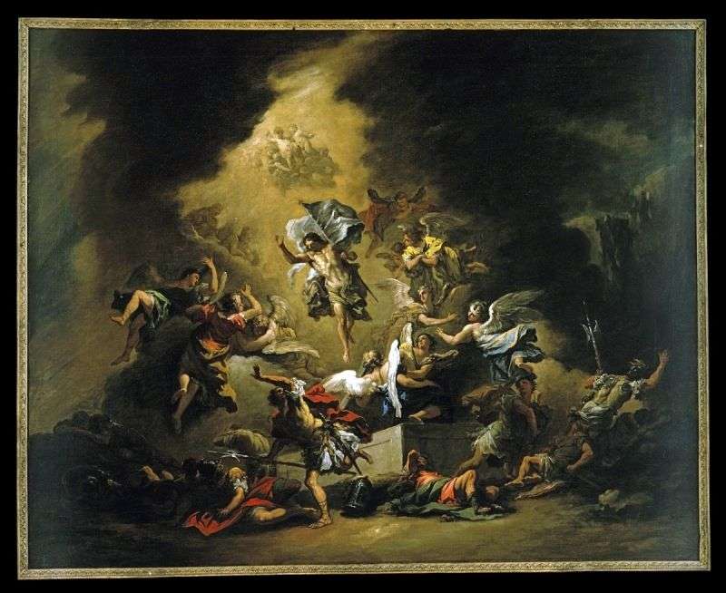 Christ Appears with the Angels by Sebastiano Ricci