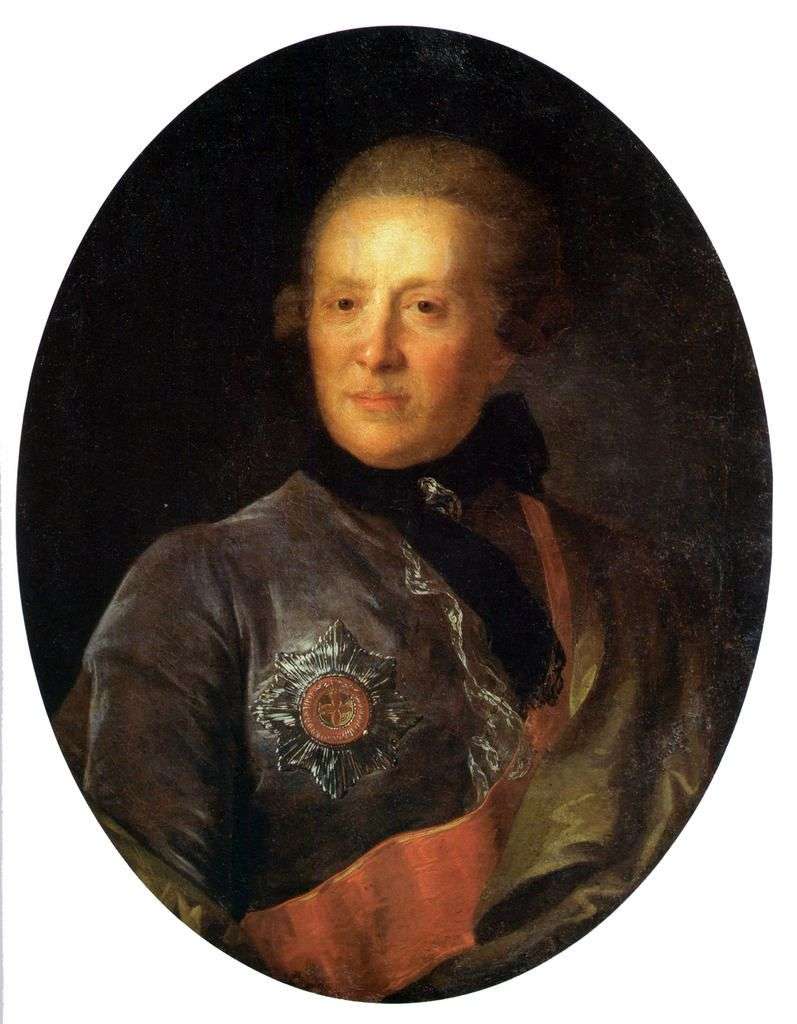 Portrait of A. P. Sumarokov by Fedor Rokotov