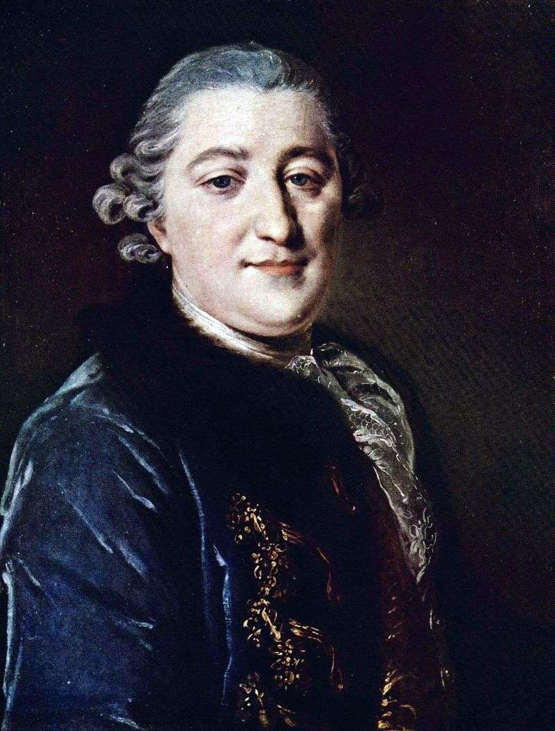 Portrait of Count Ivan G. Orlov by Fyodor Rokotov
