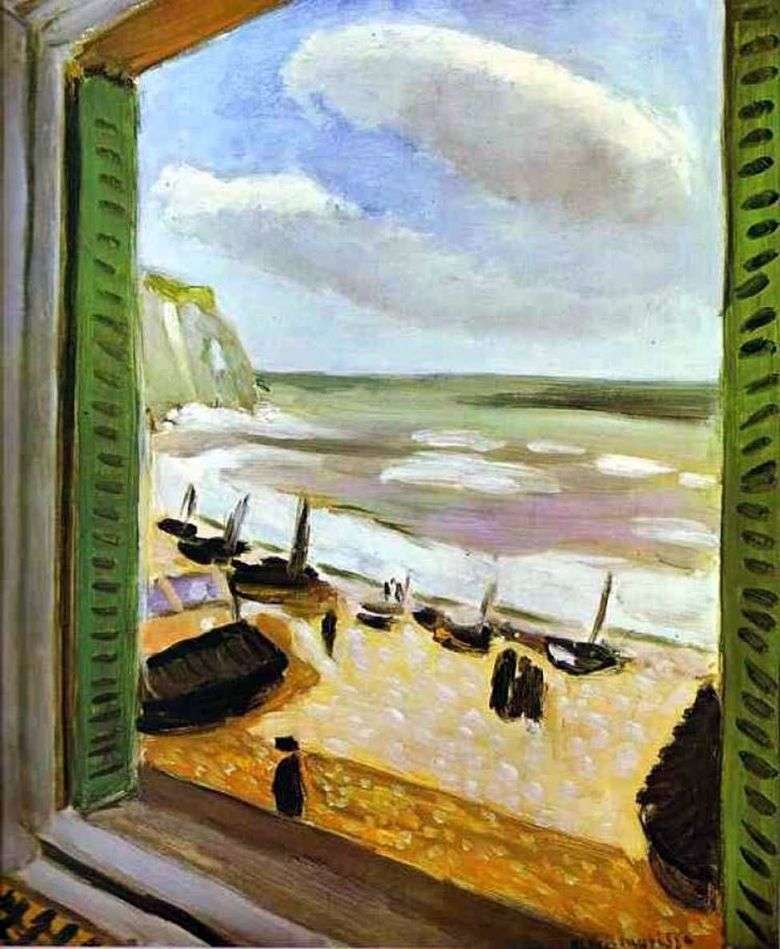 Abrir ventana en Collioure   Henri Matisse